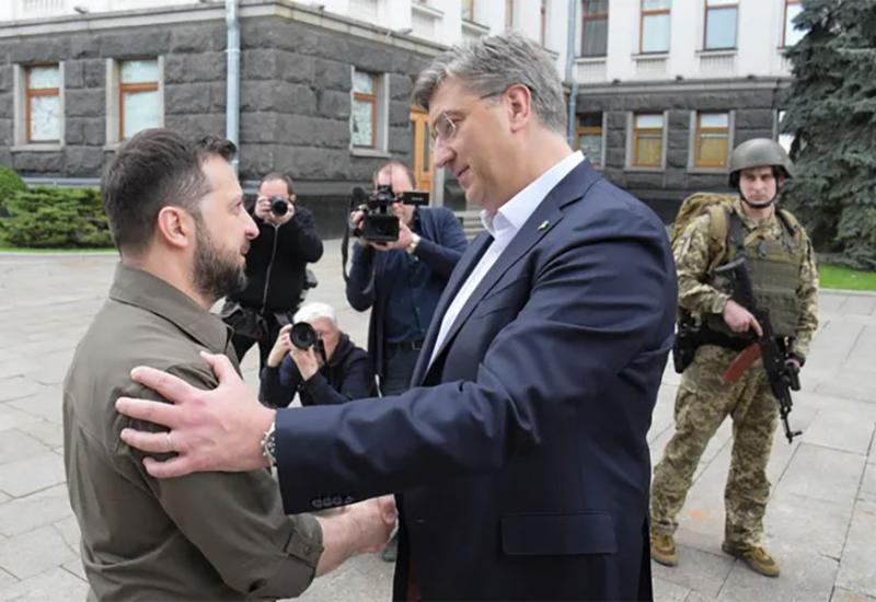 Plenković se sastao sa Zelenskim u Kijevu