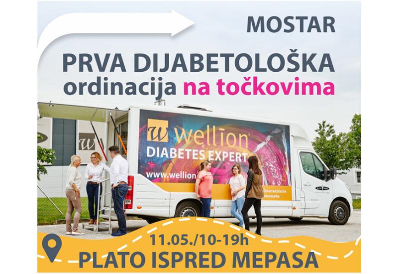 Prva dijabetološka ordinacija na točkovima u Mostaru - Prva dijabetološka ordinacija na točkovima u Mostaru