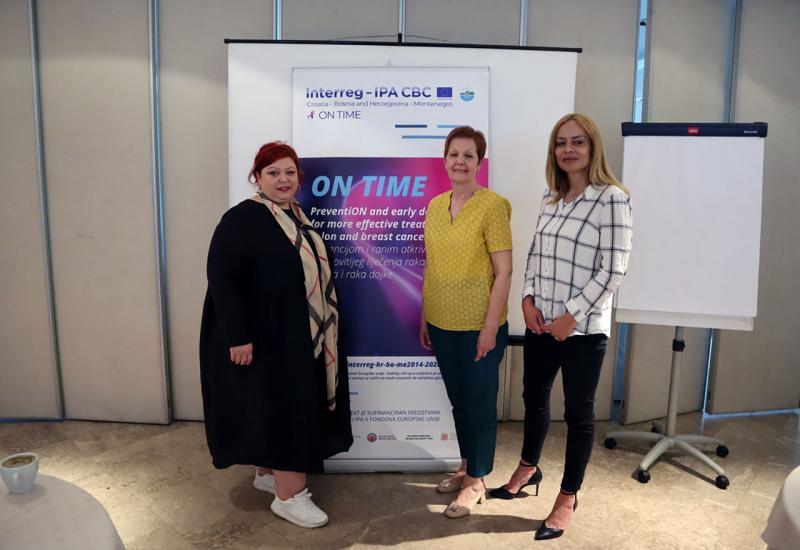 Projekt ON TIME dr. Danijela Ćuk, Radica Lasić i dr Andrea Jurić - Kroz projekt ONTIME preventivno pregledano preko 150 žena
