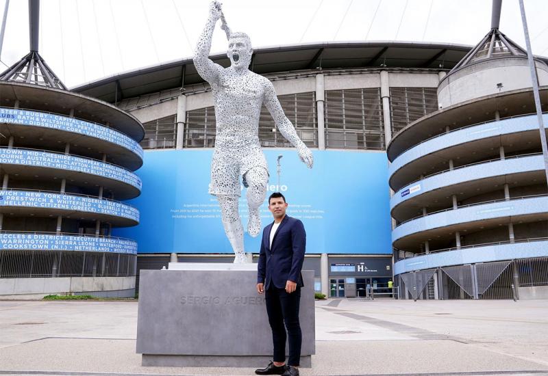 Manchester City podigao statuu Sergija Aguera