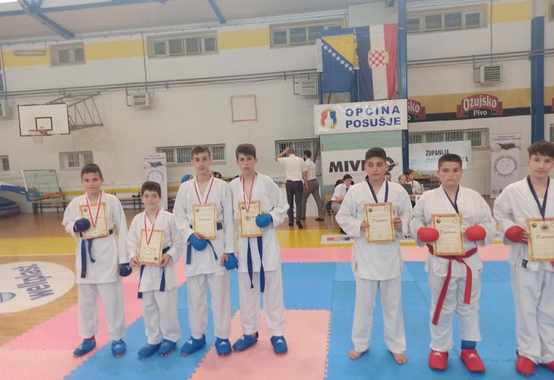 KK ''Student Mostar'' iz Posušja donio 7 medalja
