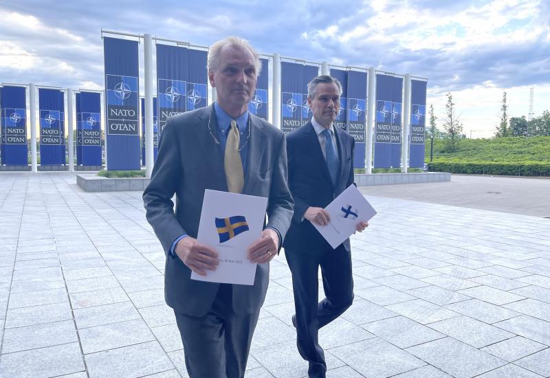 Švedska i Finska podnijele zahtjeve za pristupanje NATO-u