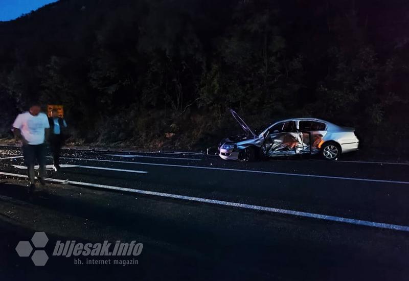 Teška prometna nesreća u Žitomisliću - Teška prometna nesreća u Žitomisliću: Ozlijeđeno više osoba, promet obustavljen