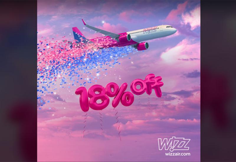 Wizz Air slavi 18. rođendan uz specijalni popust na sve letove