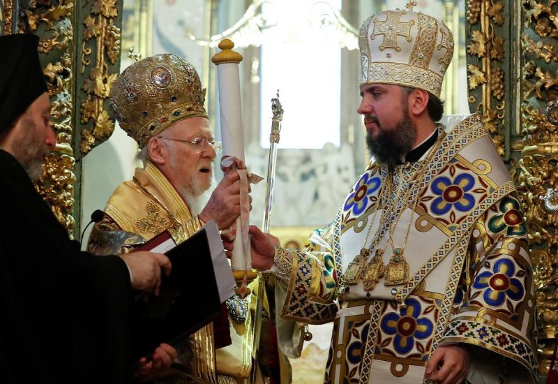 Ukrajinska pravoslavna crkva odvojila se od Moskovske patrijaršije