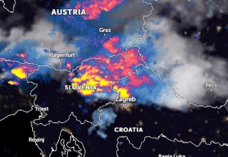 Evo kako je iz svemira izgledalo nevrijeme nad Hrvatskom - Evo kako je iz svemira izgledalo nevrijeme nad Hrvatskom
