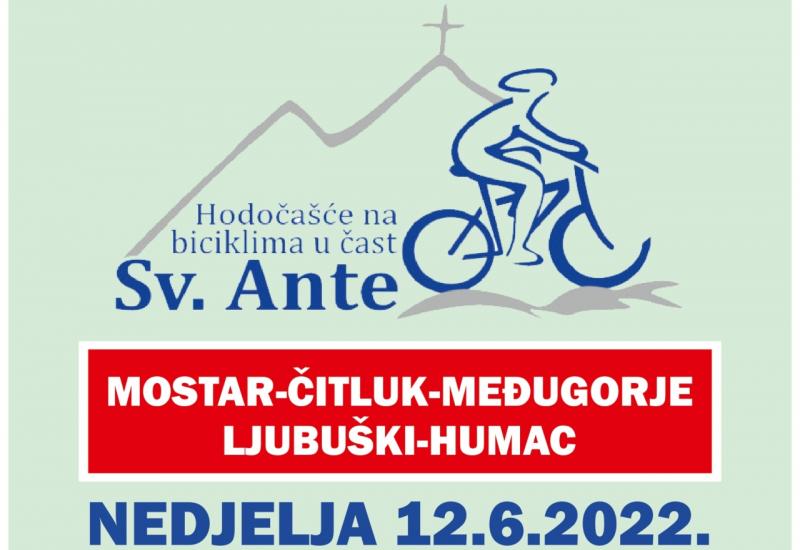 Biciklisti Hercegovine hodočaste u čast sv. Ante  - Biciklisti Hercegovine hodočaste u čast sv. Ante 