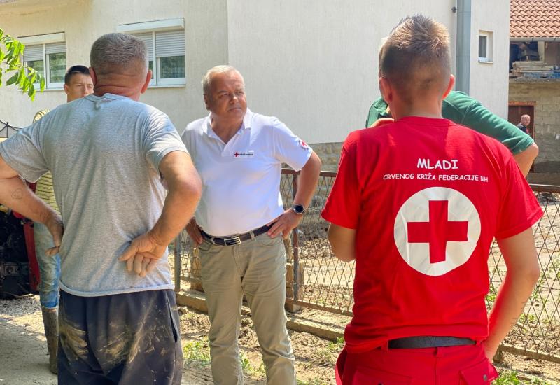Crveni križ FBiH: Donacija za sanaciju nastalih šteta od poplava