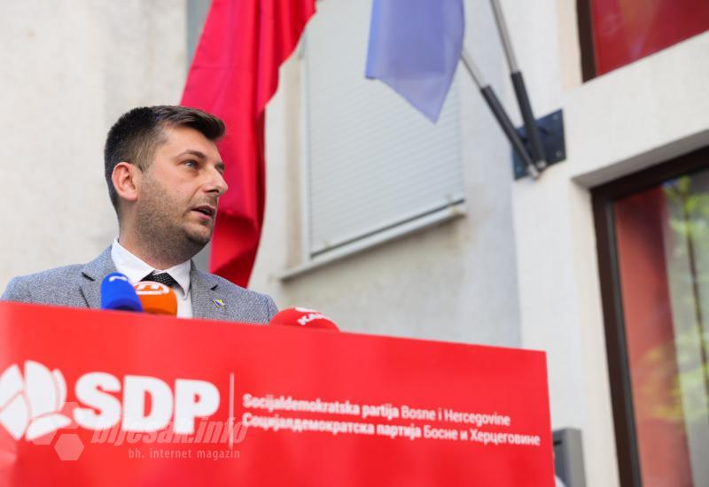 Press konferencija SDP-a - Lulić: Dobit ćemo treći entitet kroz policijske službenike