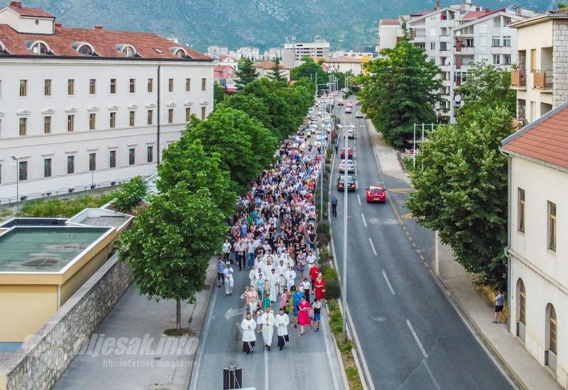 Tijelovska procesija u Mostaru - Tijelovska procesija u Mostaru