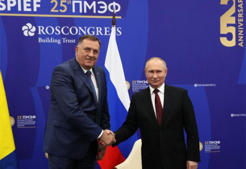  - Dodik s Putinom:  Novi sporazumi i novi sastanak