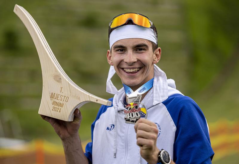 Aleksa Vuković, pobjednik prve Red Bull 400 utrke na Igmanu - Aleksa Vuković, pobjednik prve Red Bull 400 utrke na Igmanu: Dok se borite - imate šansu