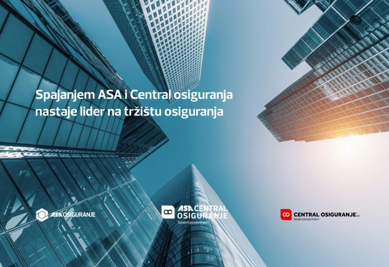 ASA i Central osiguranje spajanjem postaju lider na tržištu osiguranja