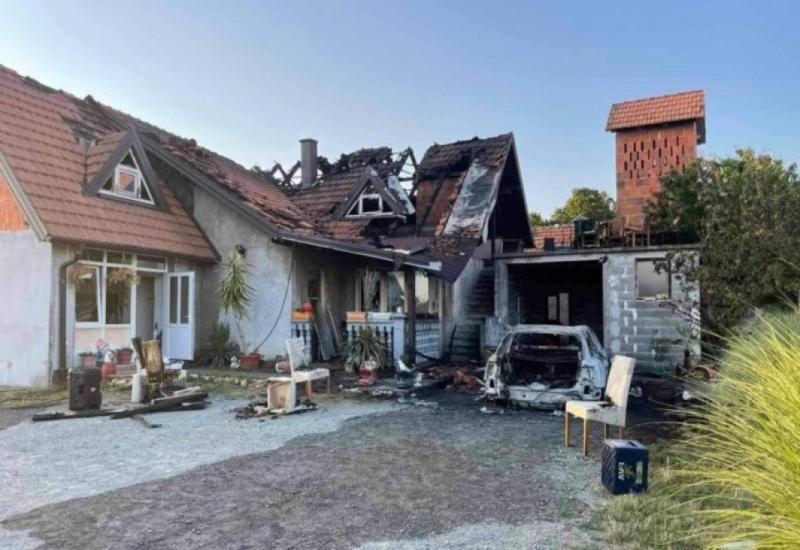 Muškarac zapalio automobil i kuću u Brčkom  - Muškarac zapalio automobil i kuću u Brčkom 