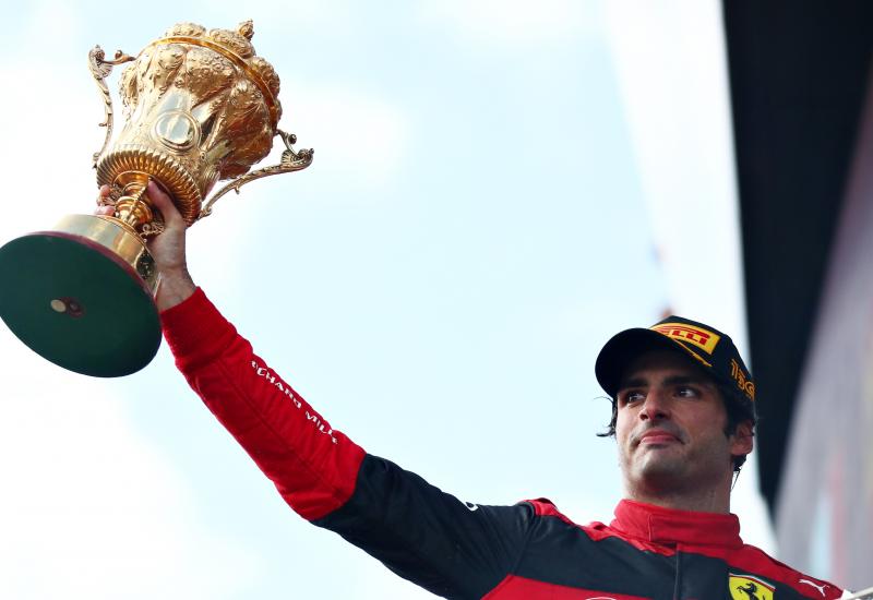 Španjolski vozač Carlos Sainz Jr. (Ferrari) - Sainzu prva pobjeda u karijeri u ludoj utrci