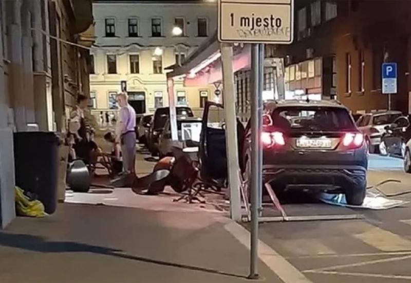 Ivo Josipović uletio automobilom u kafić - Ivo Josipović uletio automobilom u kafić