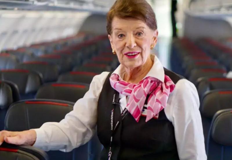 Guinnessov rekord: Već 65 godina radi kao stjuardesa