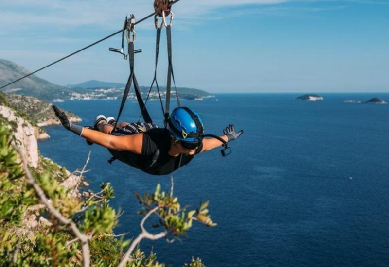 Najduži zipline na hrvatskoj obali kao stvoren za ovisnike o adrenalinu
