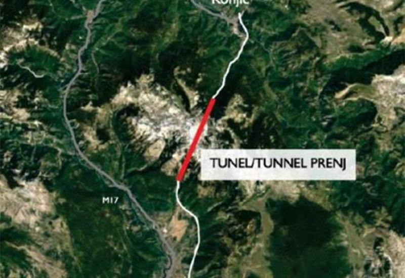 Tender: Tko će probijati tunel kroz Prenj?