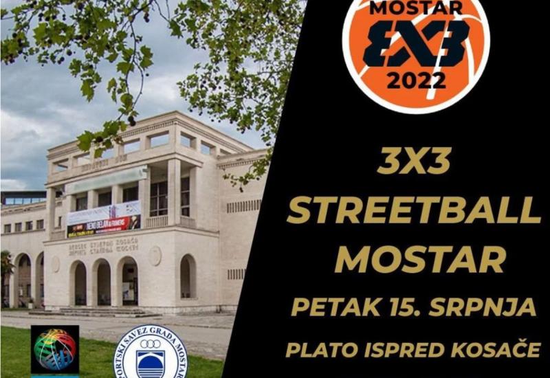 Šesnaest ekipa u petak se bori za pokal Fiba Streetball Mostar 2022!