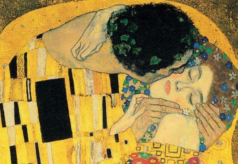 Gustav Klimt, Poljubac (detalj) - Bio najvažniji slikar austrijske secesije i zanesenjak erotikom