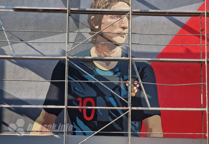 Luka Modrić u Mostaru dobio veliki mural