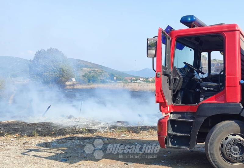Vatra i dim nakratko obustavili promet između Mostara i Čapljine