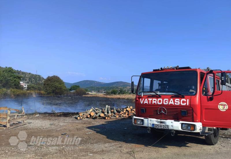 Vatra i dim nakratko obustavili promet između Mostara i Čapljine