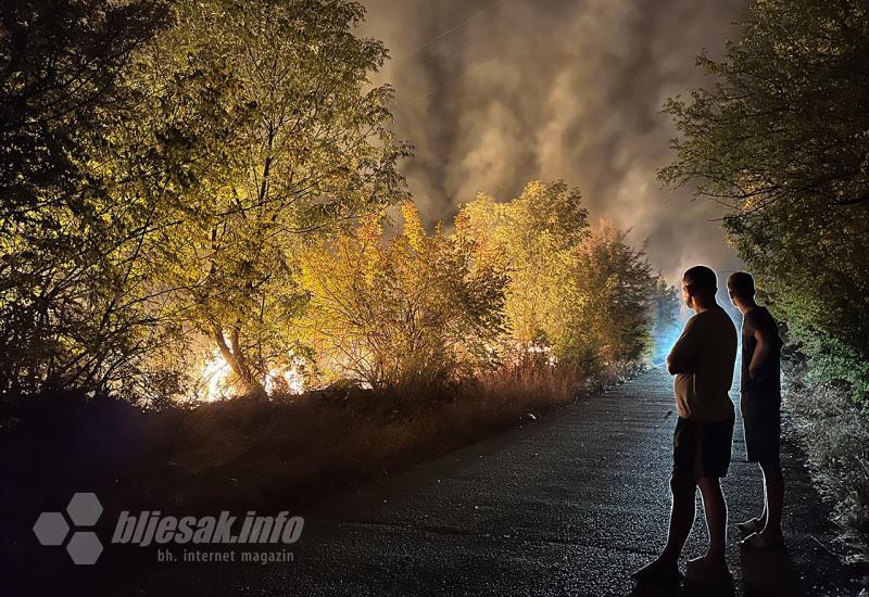 Gori širom Hercegovine, vatrogasci stalno na terenu