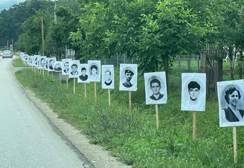 Načelnik Bratunca osumnjičen za postavljanje fotografija ubijene djece i vojnika na putu za Potočare 