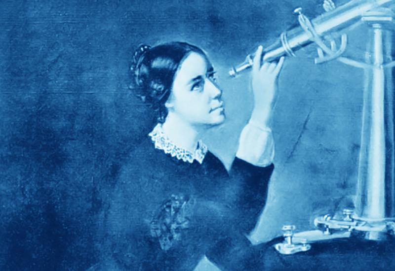 Maria Mitchell (1. kolovoza 1818., Nantucket, Massachusetts -  28. lipnja 1889., Lynn, Massachusetts) - Maria Mitchell – čuvena astronomkinja i zagovornica obrazovanja žena