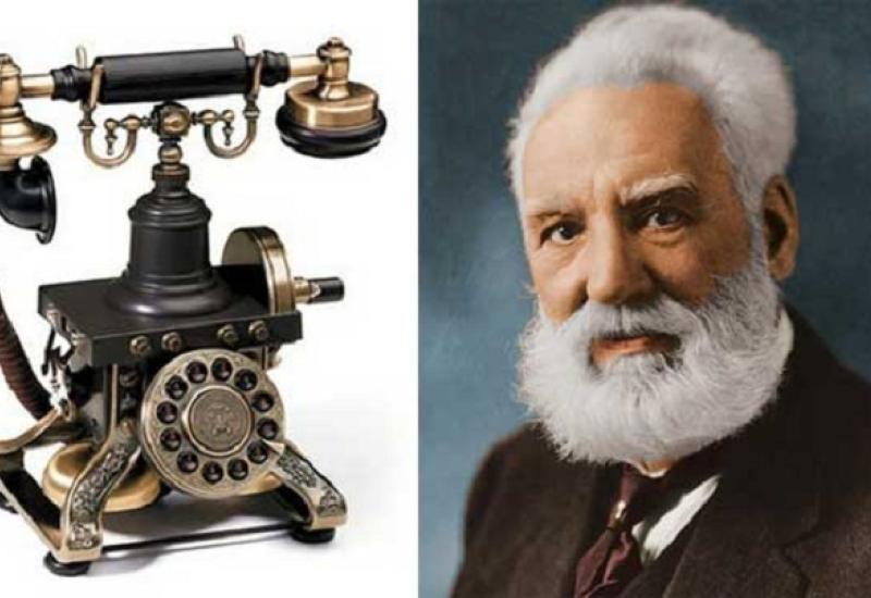 Alexander Graham Bell (Edinburgh, Škotska, 3. ožujka 1847. – Beinn Bhreagh, Kanada, 2. kolovoza 1922.) - Prije jednog stoljeća preminuo izumitelj telefona