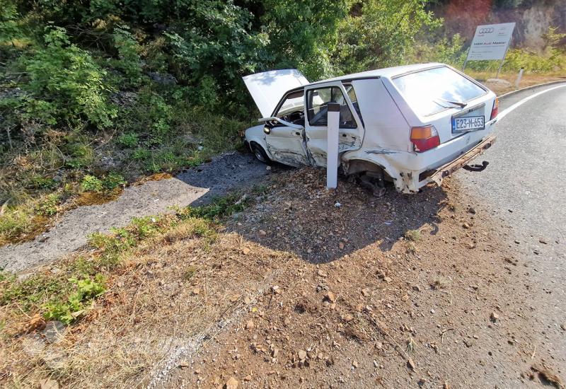 Sudar Golfa i BMW-a - Više osoba ozlijeđeno u teškoj prometnoj nesreći na Žovnici