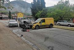 Teža prometna u Dubrovačkoj, intervenirali vatrogasci i Hitna pomoć