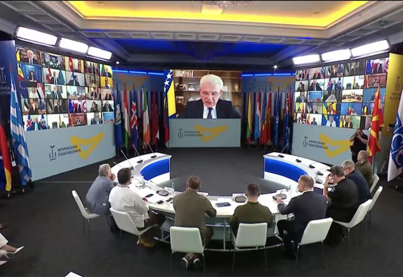 Džaferović sudjelovao na summitu Krimske platforme kojeg je organizirao predsjednik Ukrajine - Džaferović sudjelovao na summitu Krimske platforme kojeg je organizirao predsjednik Ukrajine