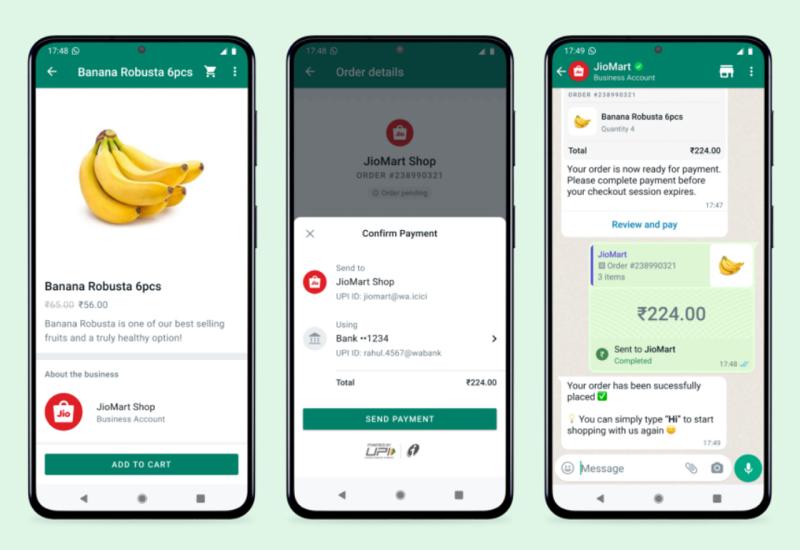 WhatsApp omogućio kupovanje namirnica unutar aplikacije