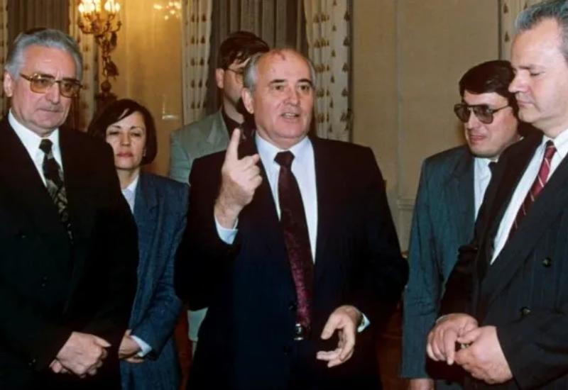 Tuđman, Gorbačov i Milošević - Svjetski političari opraštaju se od Gorbačova