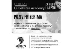 Uskoro početak "La Bellezza Academy"u Mostaru