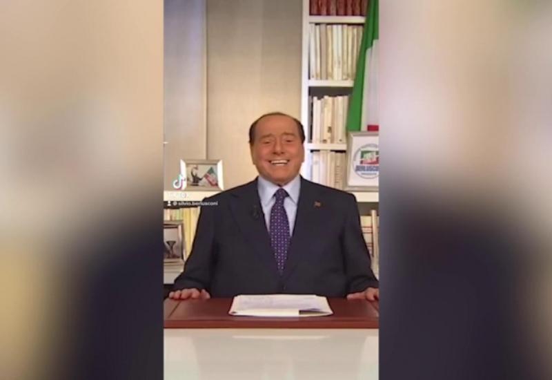 Berlusconi zna kako se radi kampanja: Osvanuo na  TikToku  - Berlusconi zna kako se radi kampanja: Osvanuo na  TikToku 