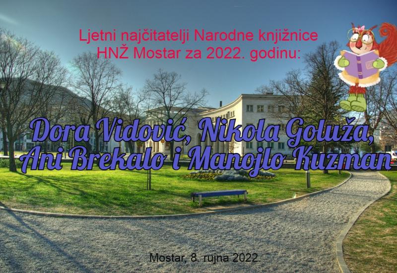 "Međunarodni dan pismenosti" u Narodnoj knjižnici HNŽ-a Mostar