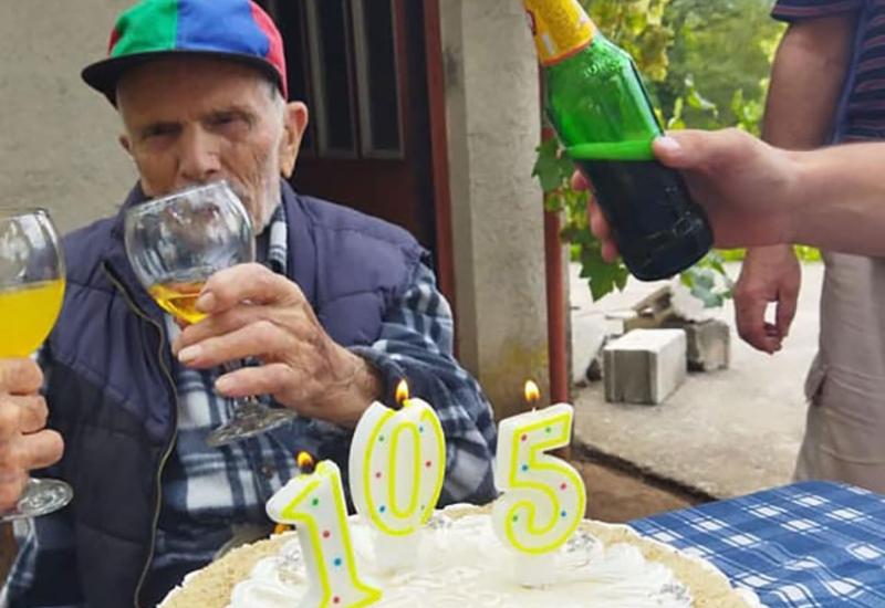 Širokobriježanin proslavio veliki 105. rođendan  - Širokobriježanin proslavio veliki 105. rođendan 