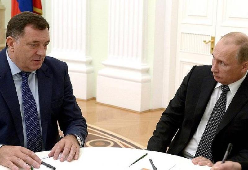 Milorad Dodik i Vladimir Putin - Dodik protiv NATO-a, od Putina će tražiti potporu za produženje EUFOR-ove misije