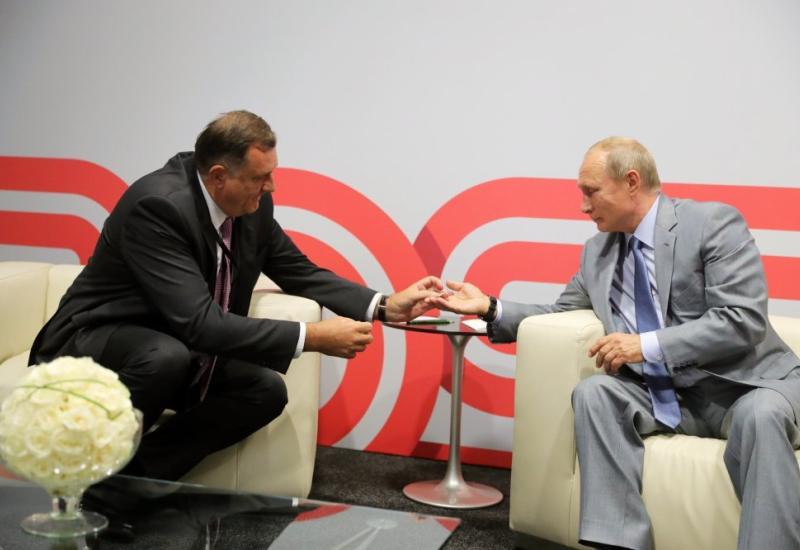 Sastali se Dodik i Putin, poznato o čemu su razgovarali