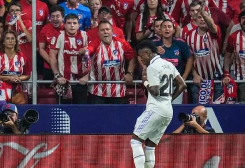 Vinicius Jr. ispred navijača Atletico Madrida - Pokrenuta istraga o rasističkom ponašanju navijača Atletica