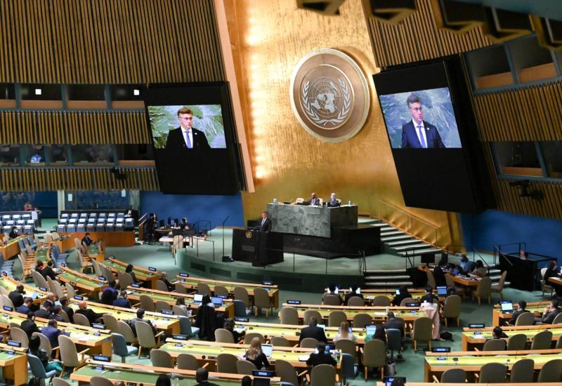 Plenković u UN-u pozvao Schmidta da iskoristi bonske ovlasti 