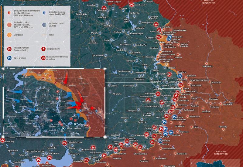 Karta rata u Ukrajini - Rat u Ukrajini: Rusi pred potpunim slomom?!