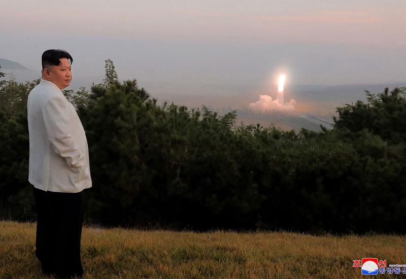 S. Koreja lansirala projektil između Korejskog poluotoka i Japana