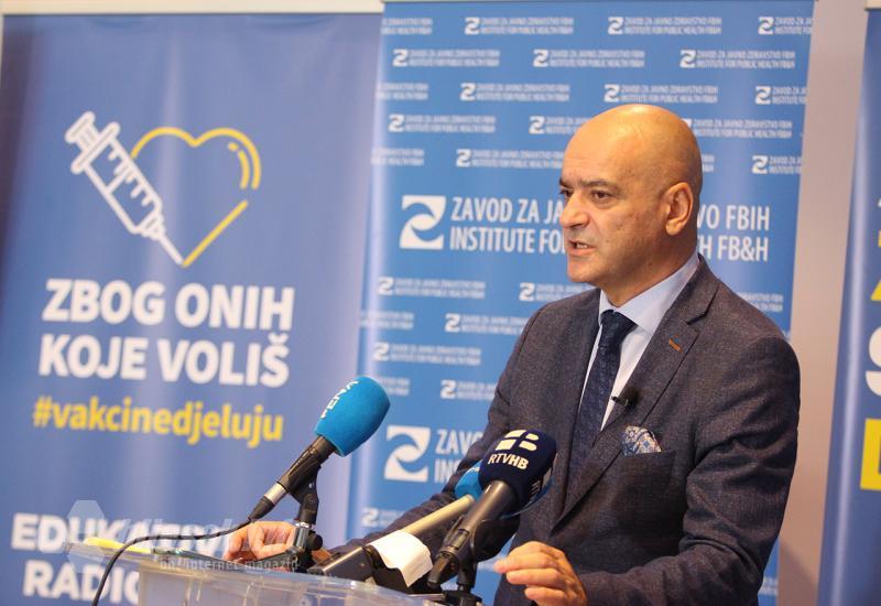 Čerkez: Epidemiološka situacija u BiH stabilna, ali Covid - 19 još uvijek prijetnja