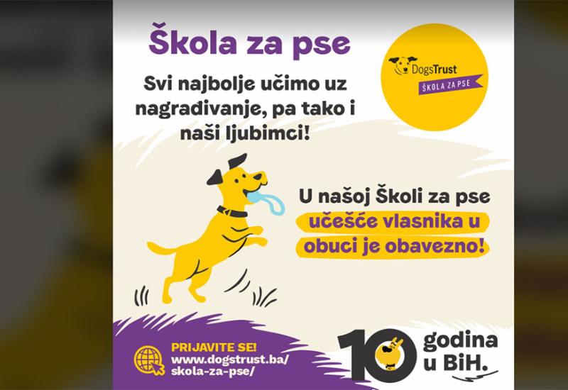 Dogs Trust pse i njihove vlasnike u Mostaru časti besplatnom obukom!