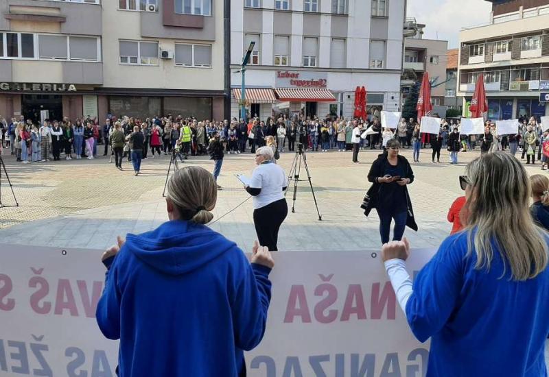 Bihać: Prosvjed zbog brutalnog ubojstva njihove sugrađanke
